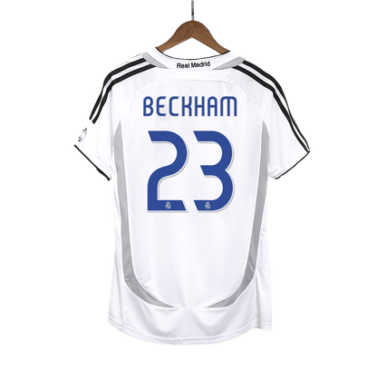 BECKHAM #23 Retro Real Madrid Thuis shirt 2006/07