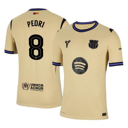 PEDRI #8 Barcelona Uit Thuisshirt 2025/26 Authentiek - UCL