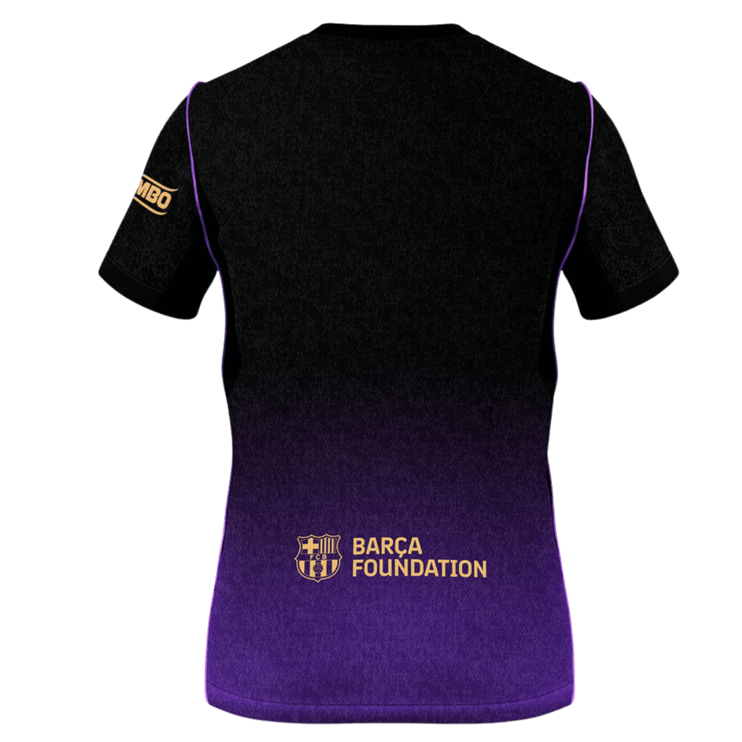 Barcelone Extérieur Maillot 2026/27 Black/Purple Joueur