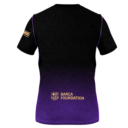 Barcelone Extérieur Maillot 2026/27 Black/Purple Joueur