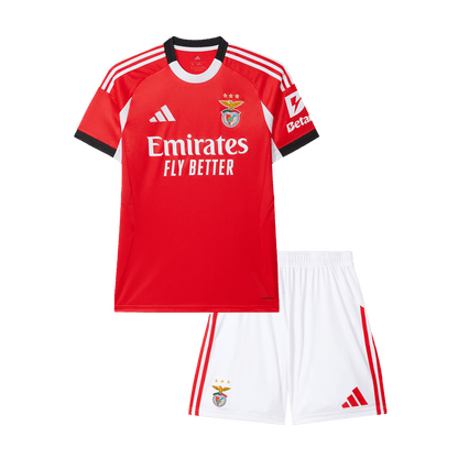 Lisbonne Domicile Maillot Kit 2025/26 Enfant Rouge