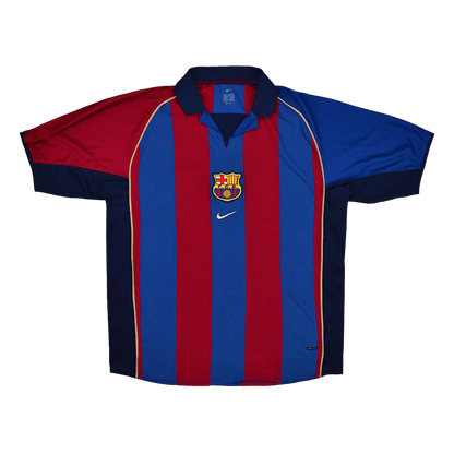 Retro Barcelone Domicile Maillot 2001/02