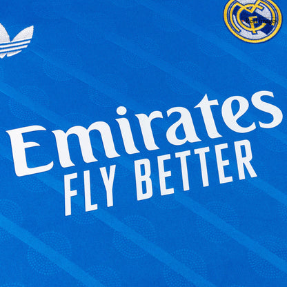 Femme Real Madrid Third Maillot 2025/26 Bleu