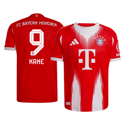 KANE #9 München Thuis shirt 2025/26 Rood Speler