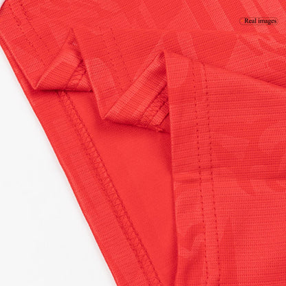 Angleterre Extérieur Maillot Kit - Coupe du Monde 2026 Enfant Rouge