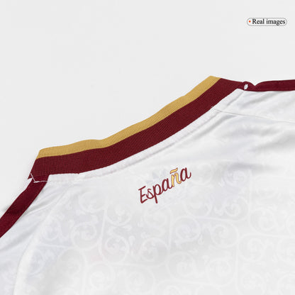 Espagne Extérieur Maillot 2 Stars - Champion Edition Kit - Coupe du Monde 2026 Enfant Blanc