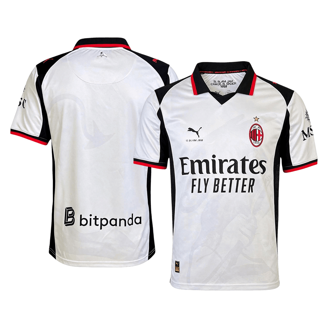 AC Milan Maillot 2025/26 Silver