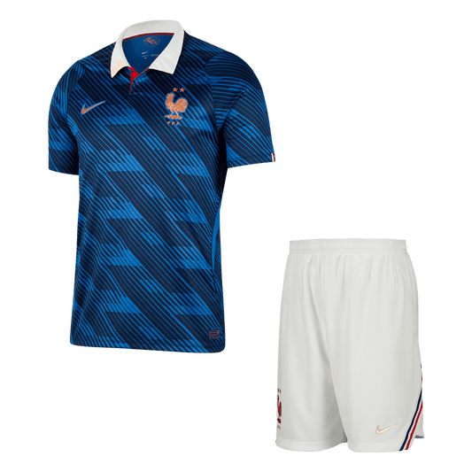 France Domicile Maillot Kit - Coupe du Monde 2026 Blue&White