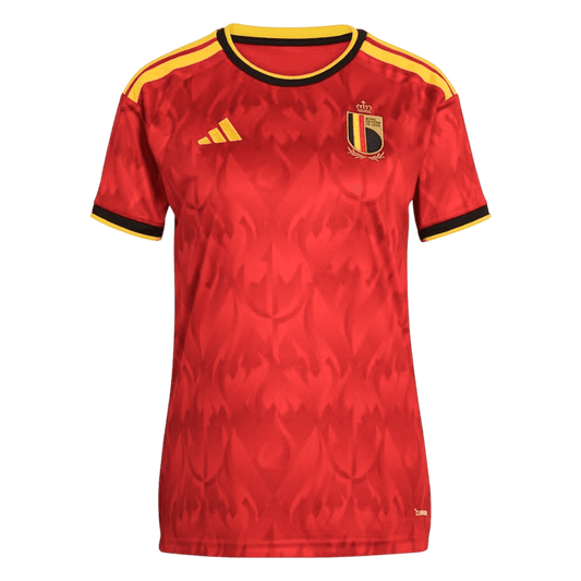 Femme Belgique Domicile Maillot - Coupe du Monde 2026 Rouge