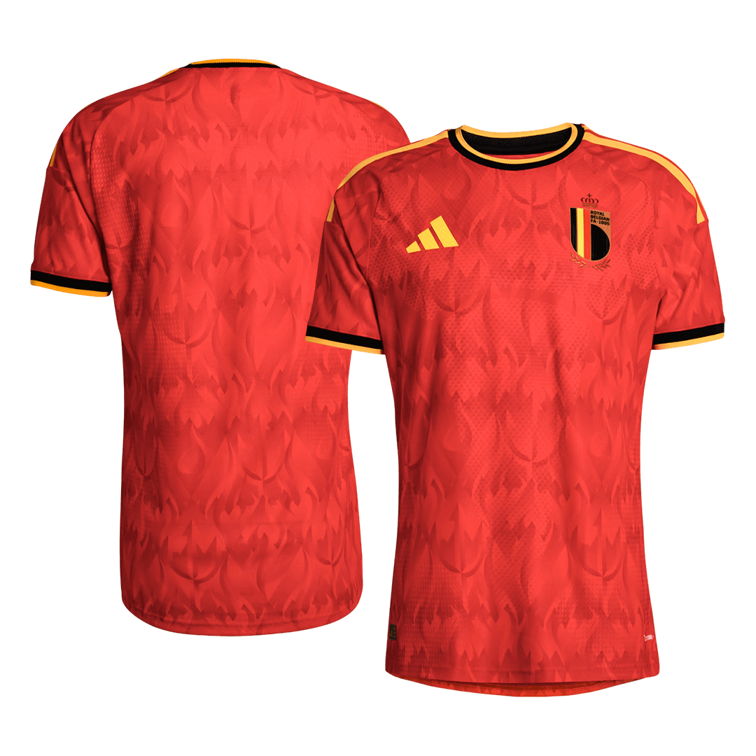 Belgique Domicile Maillot - Coupe du Monde 2026 Rouge Joueur