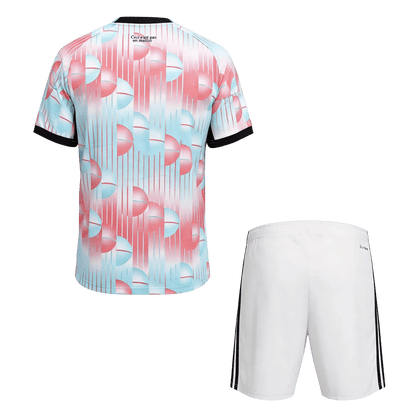 Belgique Extérieur Maillot Kit - Coupe du Monde 2026 Frozen Blue