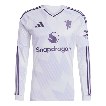 Manchester United Extérieur Maillot Manches Longues 2025/26