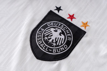 Retro Allemagne Domicile Maillot 1996 Blanc