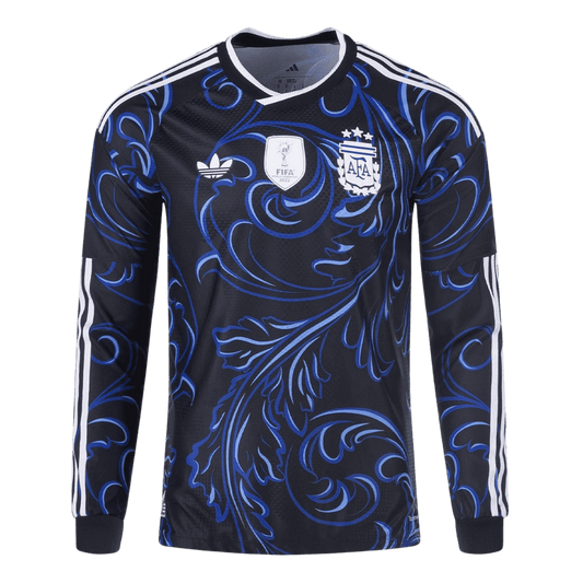 Argentine Extérieur Maillot Manches Longues 2026 Bleu marine