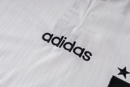 Retro Allemagne Domicile Maillot 1996 Blanc