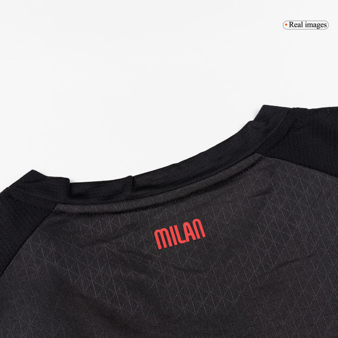 AC Milan Domicile Maillot 2025/26 Red&Black Authentique Grande Taille
