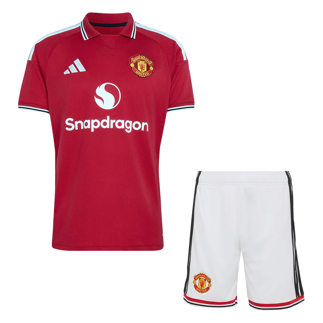 Manchester United Domicile Maillot Kit 2026/27 Rouge