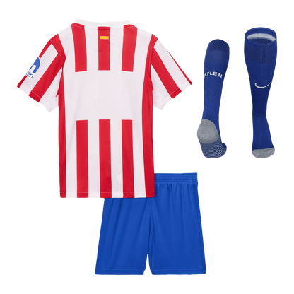 Atlético Domicile Maillot Kit 2025/26 Junior Red&White