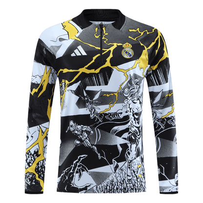 Real Madrid Sweatshirt Kit 2025/26 Enfant Noir