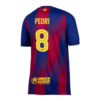 PEDRI #8 Barcelona Thuisshirt 2025/26 - UCL