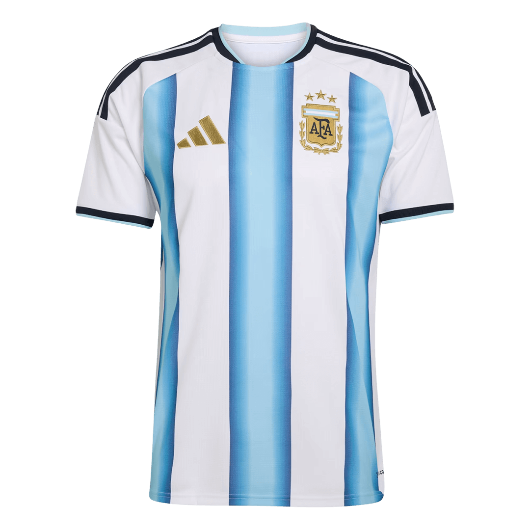 Argentine Domicile Maillot Coupe du Monde 2026 Blue&White Grande Taille