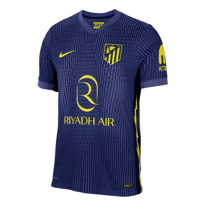 Atlético Uitshirt 2025/26 Marineblauw Authentiek
