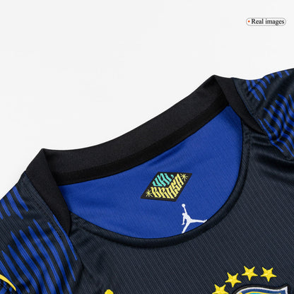 Femme Brésil Extérieur Maillot - Coupe du Monde 2026 Bleu marine