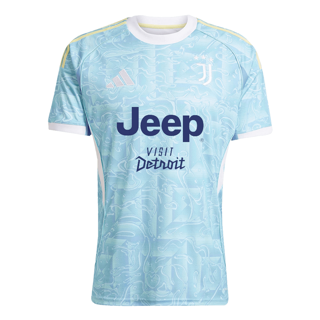 KALULU #15 Juventus Uitshirt 2025/26 Blauw