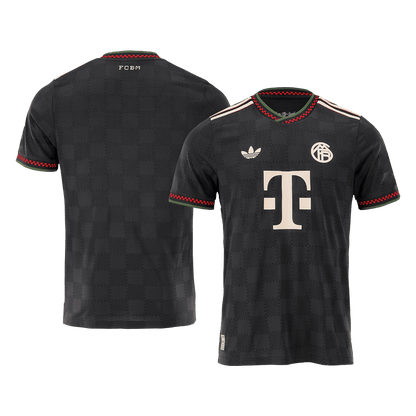 Munich Third Maillot 2025/26 Noir Joueur