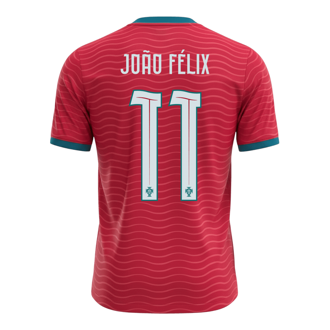 JOÃO FÉLIX #11 Portugal Domicile Maillot - Coupe du Monde 2026 Rouge - Super