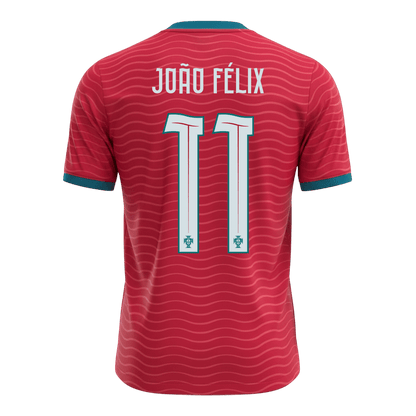 JOÃO FÉLIX #11 Portugal Domicile Maillot - Coupe du Monde 2026 Rouge - Super