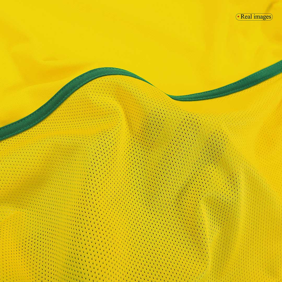 Retro Brésil Domicile Maillot 2002/03