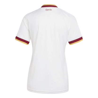 Femme Espagne Extérieur Maillot - Coupe du Monde 2026 Blanc