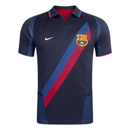 Retro Barcelone Third Maillot 2002/03 Bleu marine
