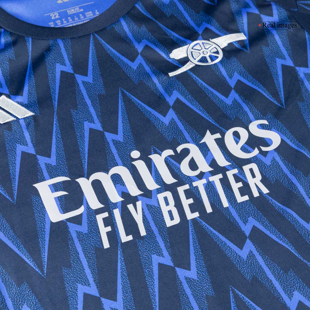 Arsenal Uitshirt 2025/26 Kinderen Blauw