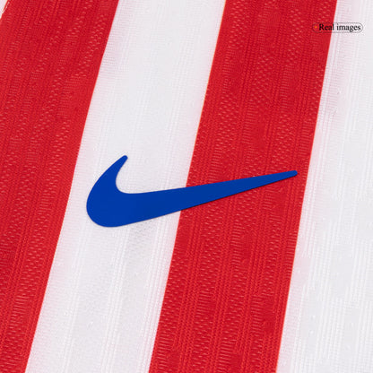 SØRLOTH #9 Atlético Thuisshirt 2025/26 Rood&Wit Speler