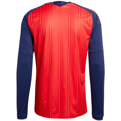Espagne Domicile Maillot Manches Longues - Coupe du Monde 2026 Rouge
