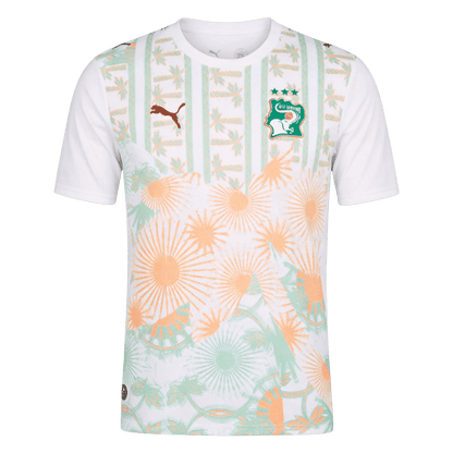 Côte d'Ivoire Extérieur Maillot - Coupe du Monde 2026 Blanc