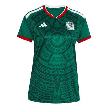 Femme Mexique Domicile Maillot - Coupe du Monde 2026 Vert