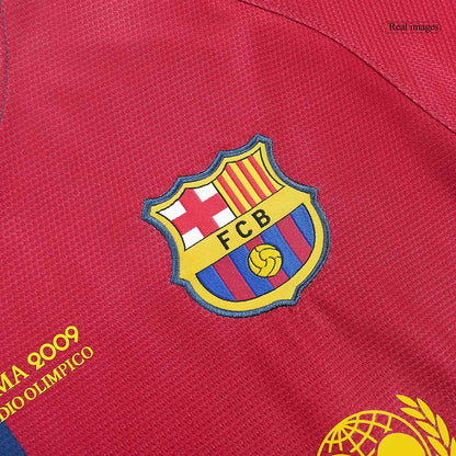 Retro MESSI #30 Barcelone Domicile Maillot 2008/09 - UCL