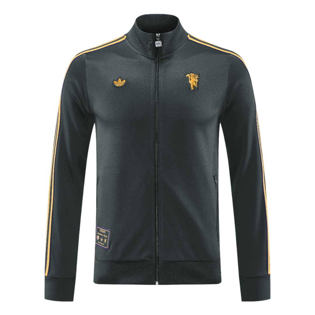 Manchester United Veste de Football Kit 2025/26 Noir