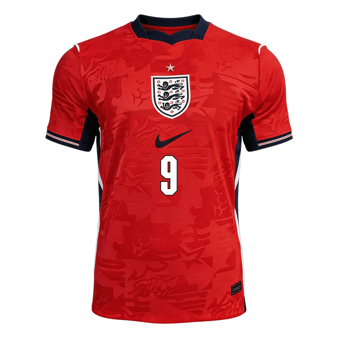 KANE #9 Angleterre Extérieur Maillot - Coupe du Monde 2026 Rouge Joueur