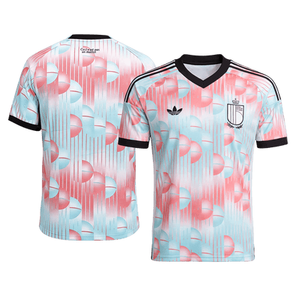Belgique Extérieur Maillot - Coupe du Monde 2026 Blue&Pink