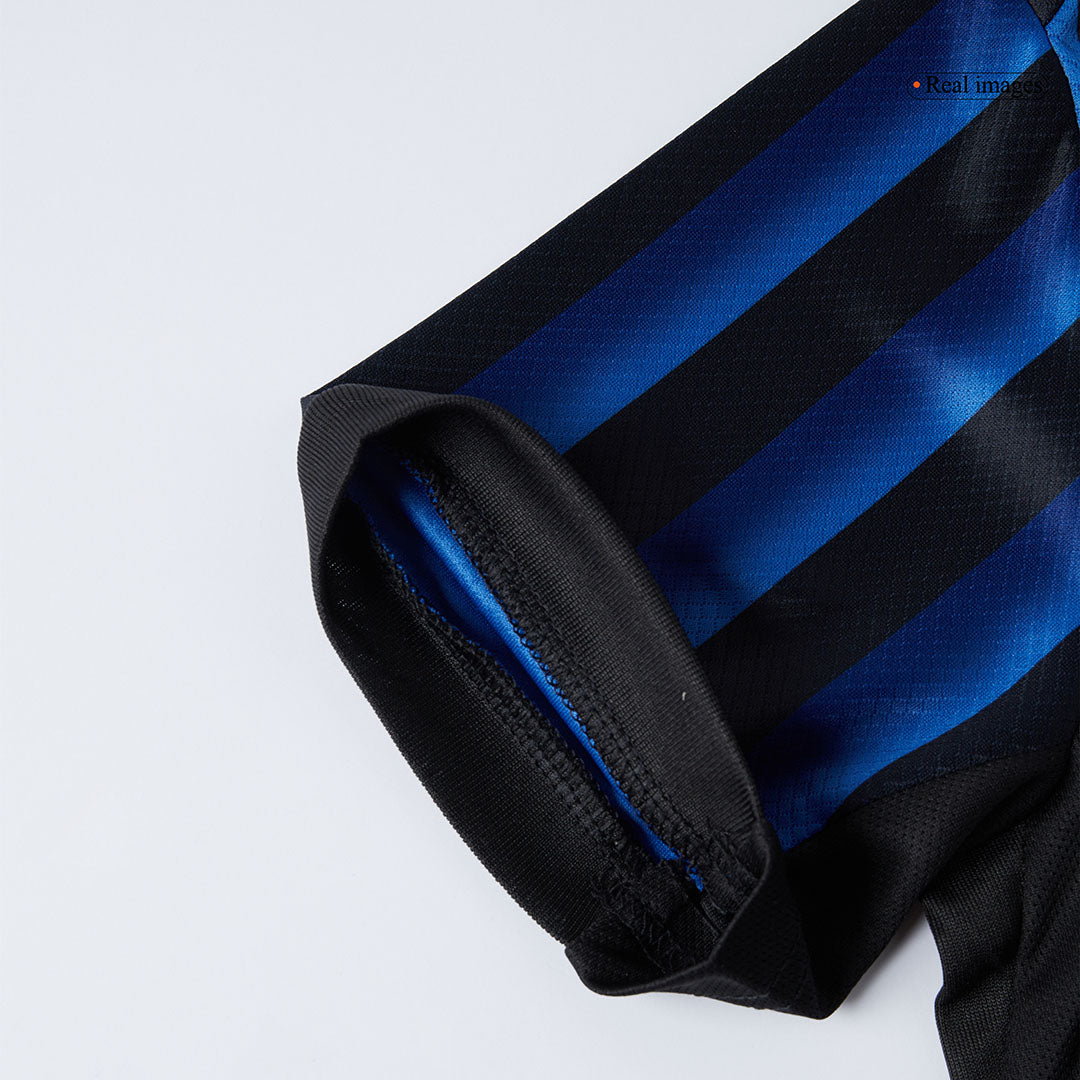 Inter Milan Domicile Maillot Kit 2025/26 Enfant Blue&Black