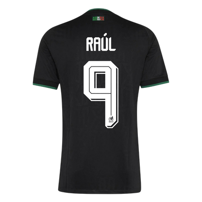 RAÚL #9 Mexique Third Maillot - Coupe du Monde 2026 Noir Joueur