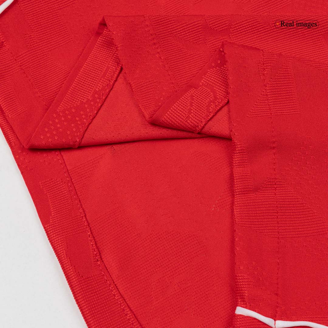 RICE #4 Angleterre Extérieur Maillot - Coupe du Monde 2026 Rouge Joueur