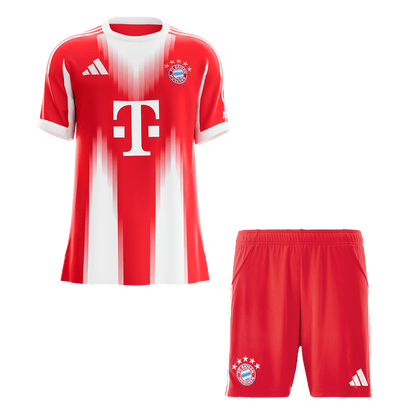 Men Munich Domicile Maillot Kit 2025/26 Rouge - Super