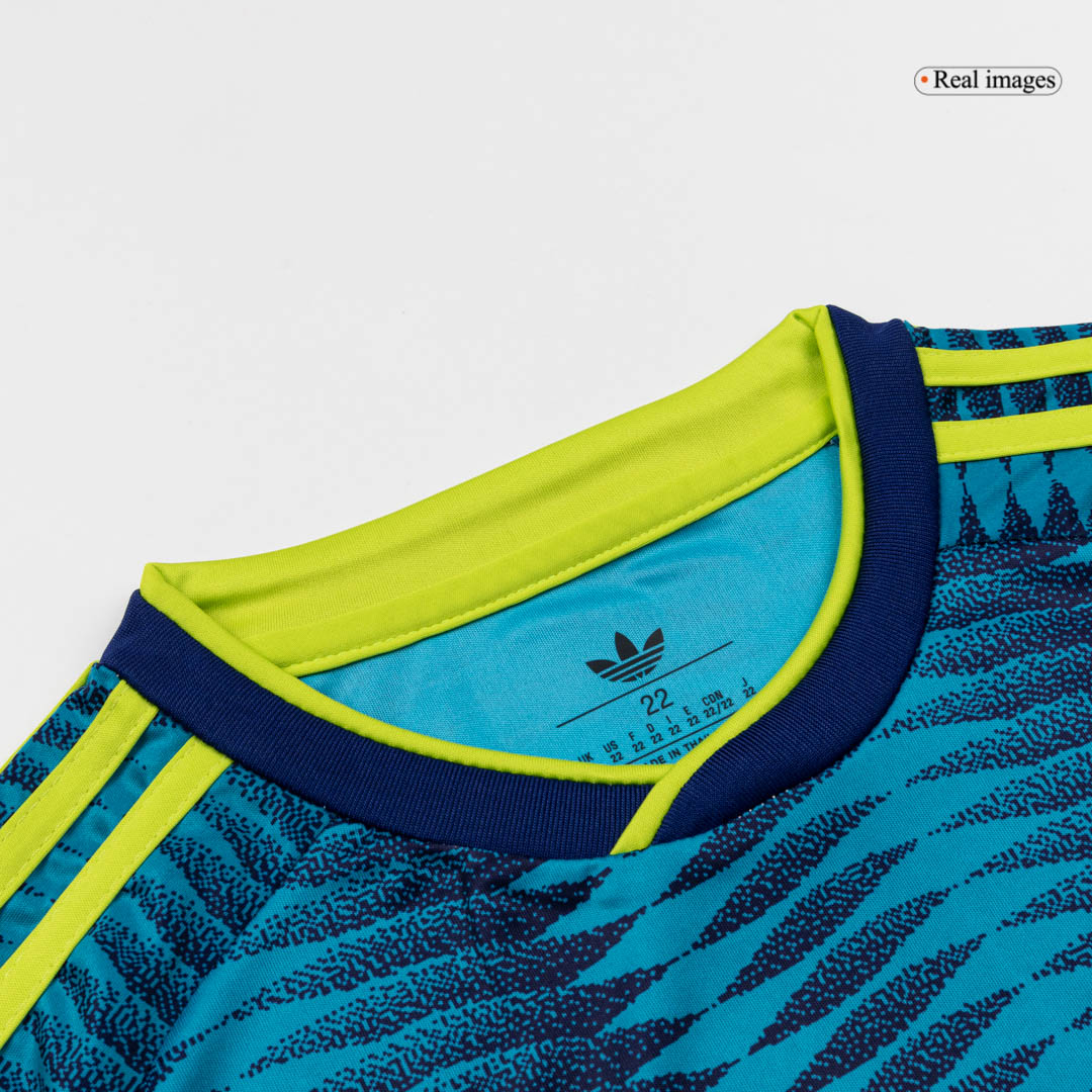 Colombie Extérieur Maillot Kit - Coupe du Monde 2026 Enfant Bleu