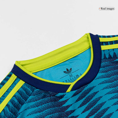 Colombie Extérieur Maillot Kit - Coupe du Monde 2026 Enfant Bleu
