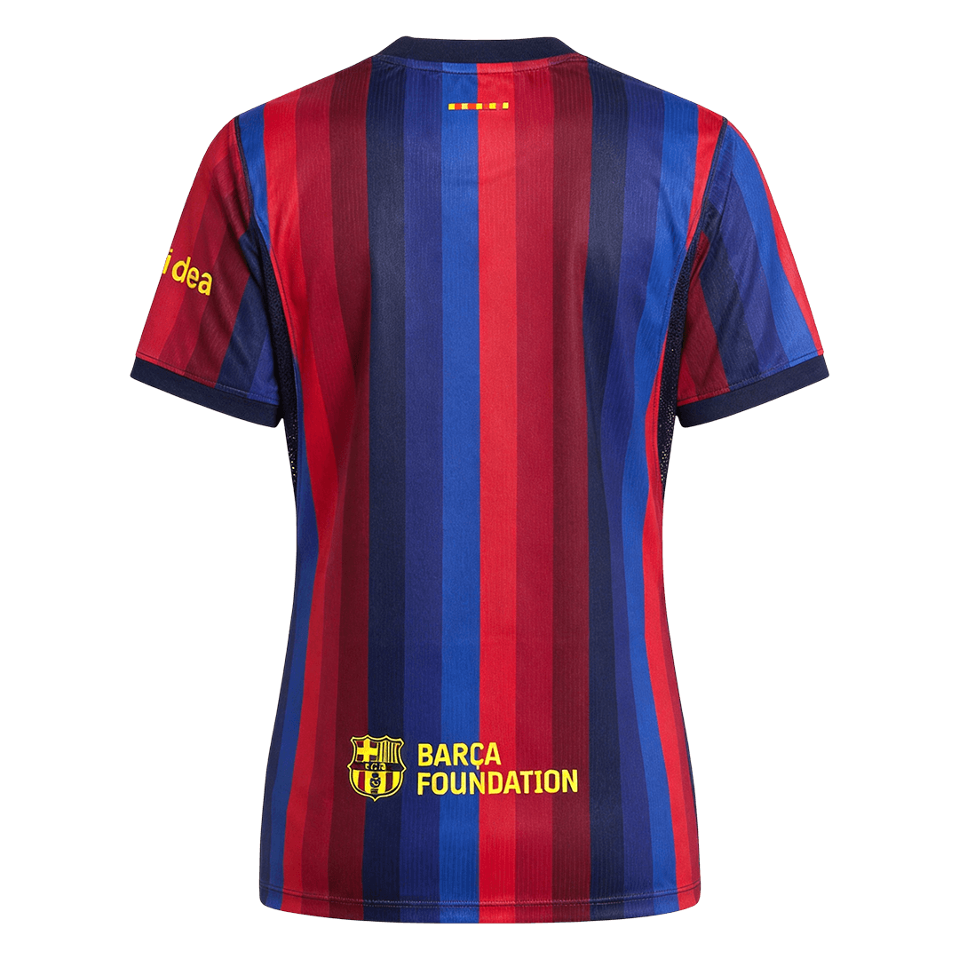 Femme Barcelone Domicile Maillot 2026/27 Rouge&Bleu